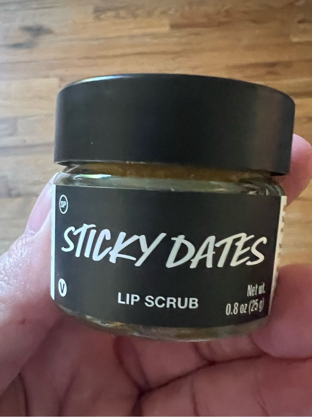 Lush Sticky Dates Lip Scrub BRAND NEW